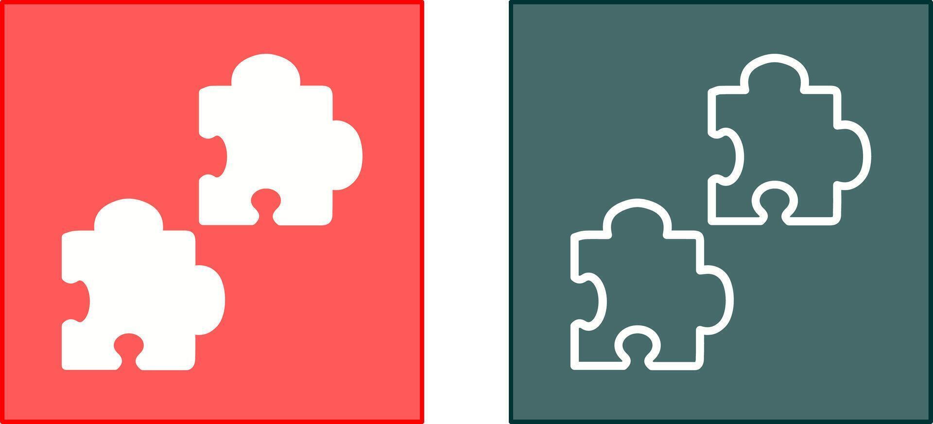 puzzel pictogram ontwerp vector