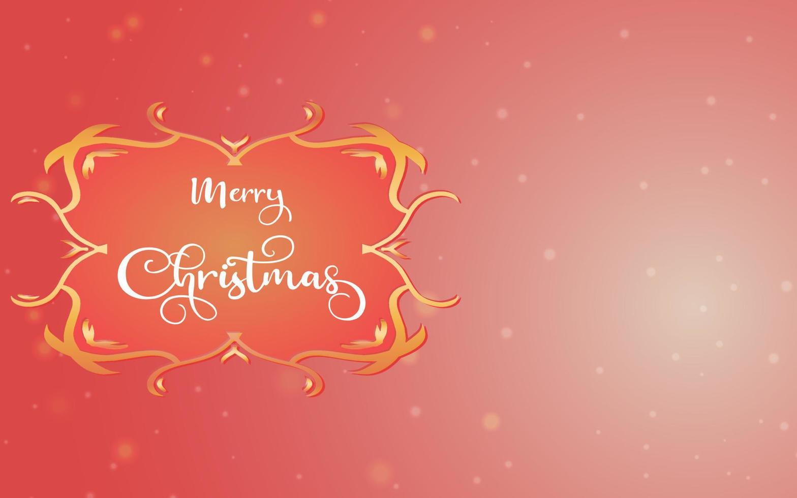 merry christmas typografie op mooie abstracte achtergrond, merry christmas tekst op feestelijke banner achtergrond. vector