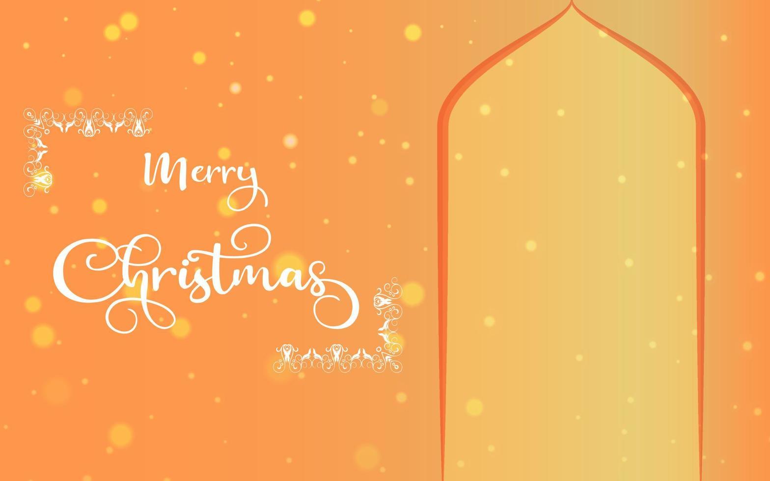 merry christmas typografie op mooie abstracte achtergrond, merry christmas tekst op feestelijke banner achtergrond. vector