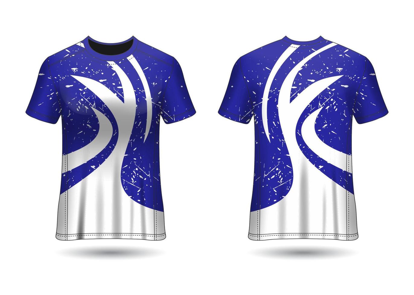 sport jersey ontwerpsjabloon voor teamuniformen vector