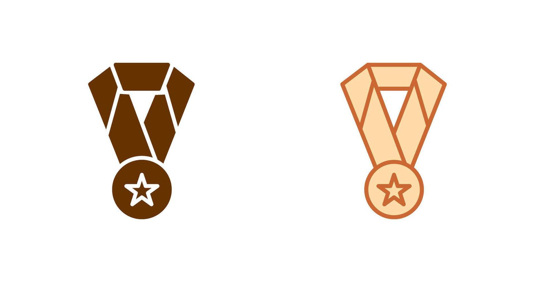 medaille pictogram ontwerp vector