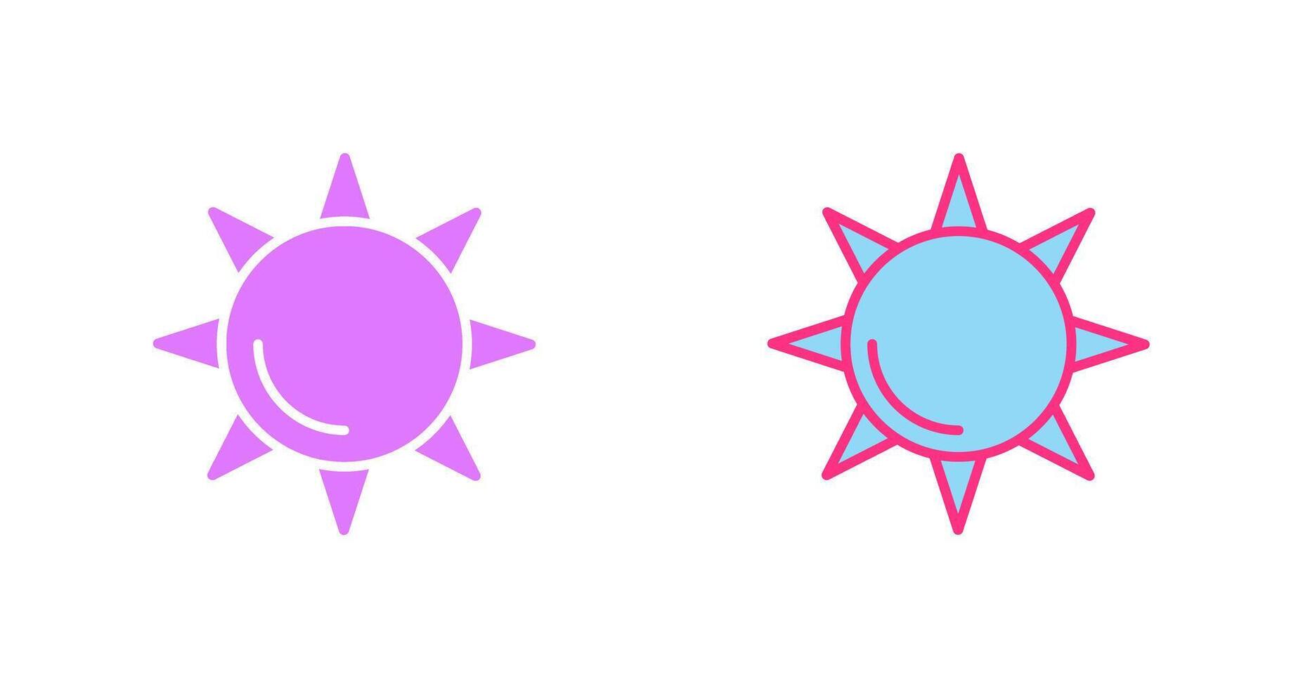 zon pictogram ontwerp vector