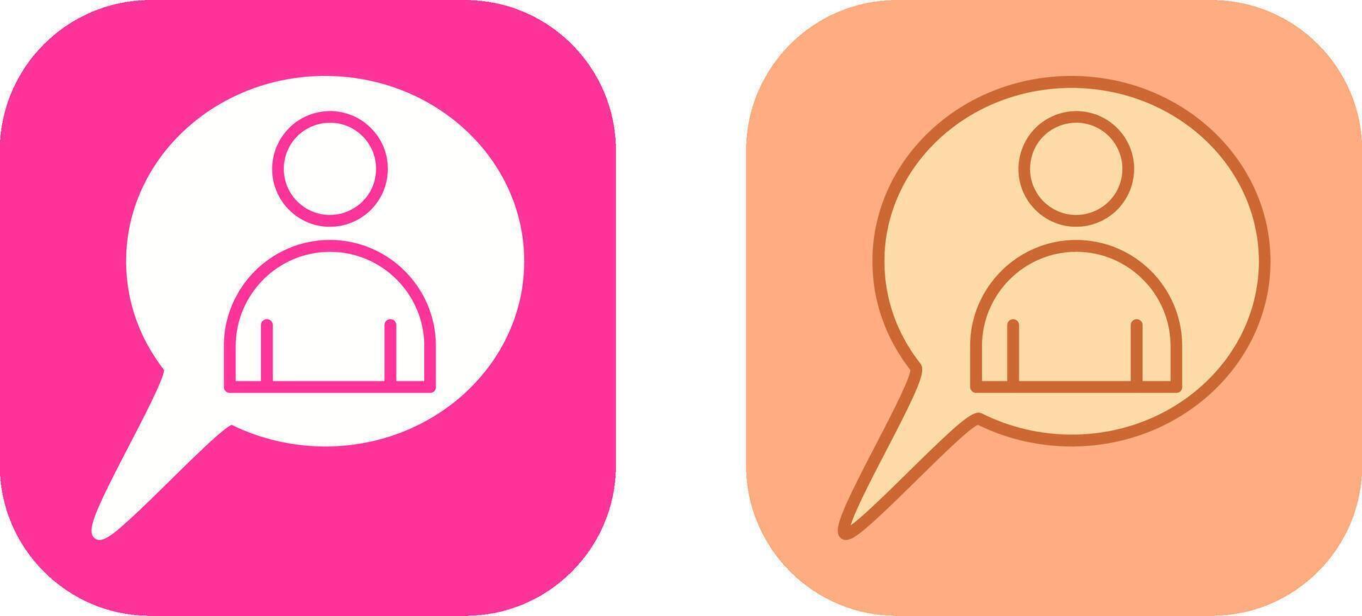 gesprek icoon ontwerp vector
