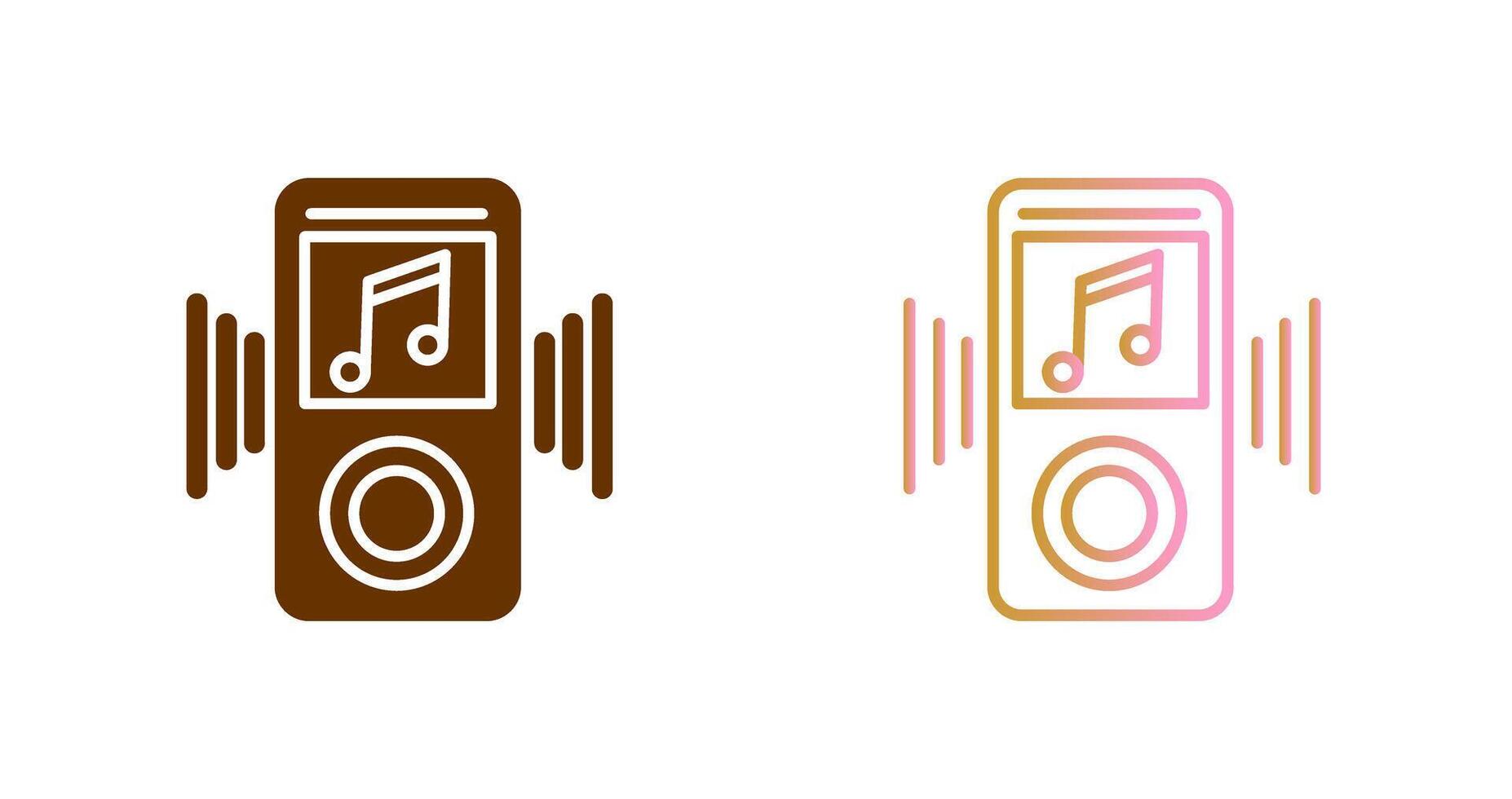 mp3 icoon ontwerp vector