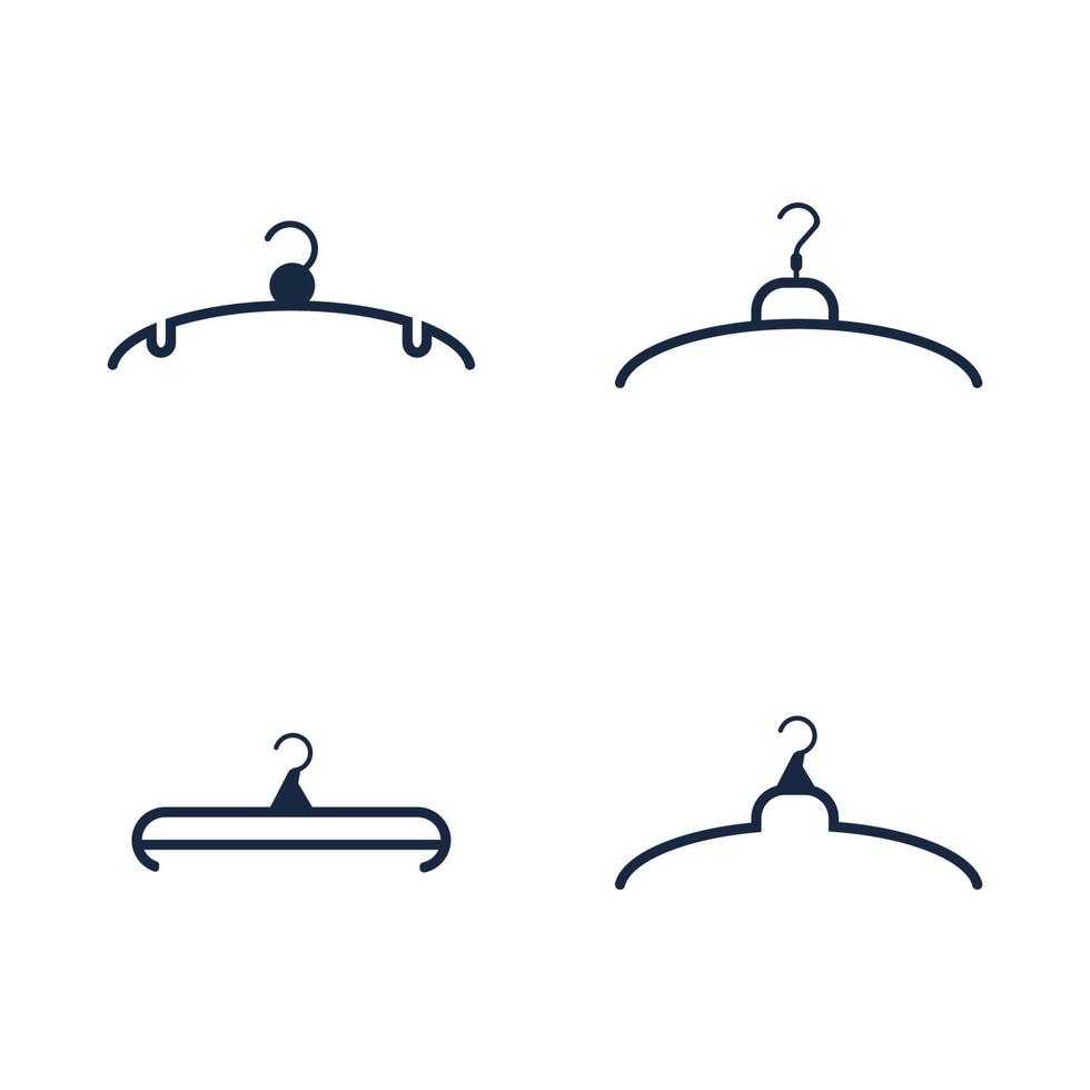 hanger doek pictogram plat ontwerp concept vector sjabloon