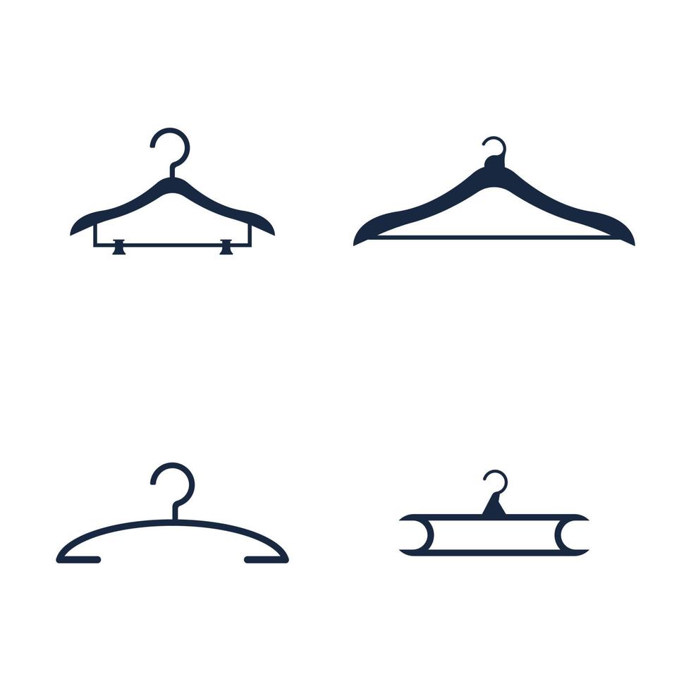 hanger doek pictogram plat ontwerp concept vector sjabloon