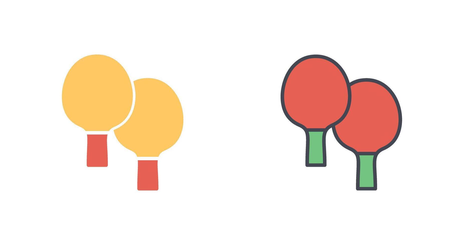 ping pong icoon ontwerp vector