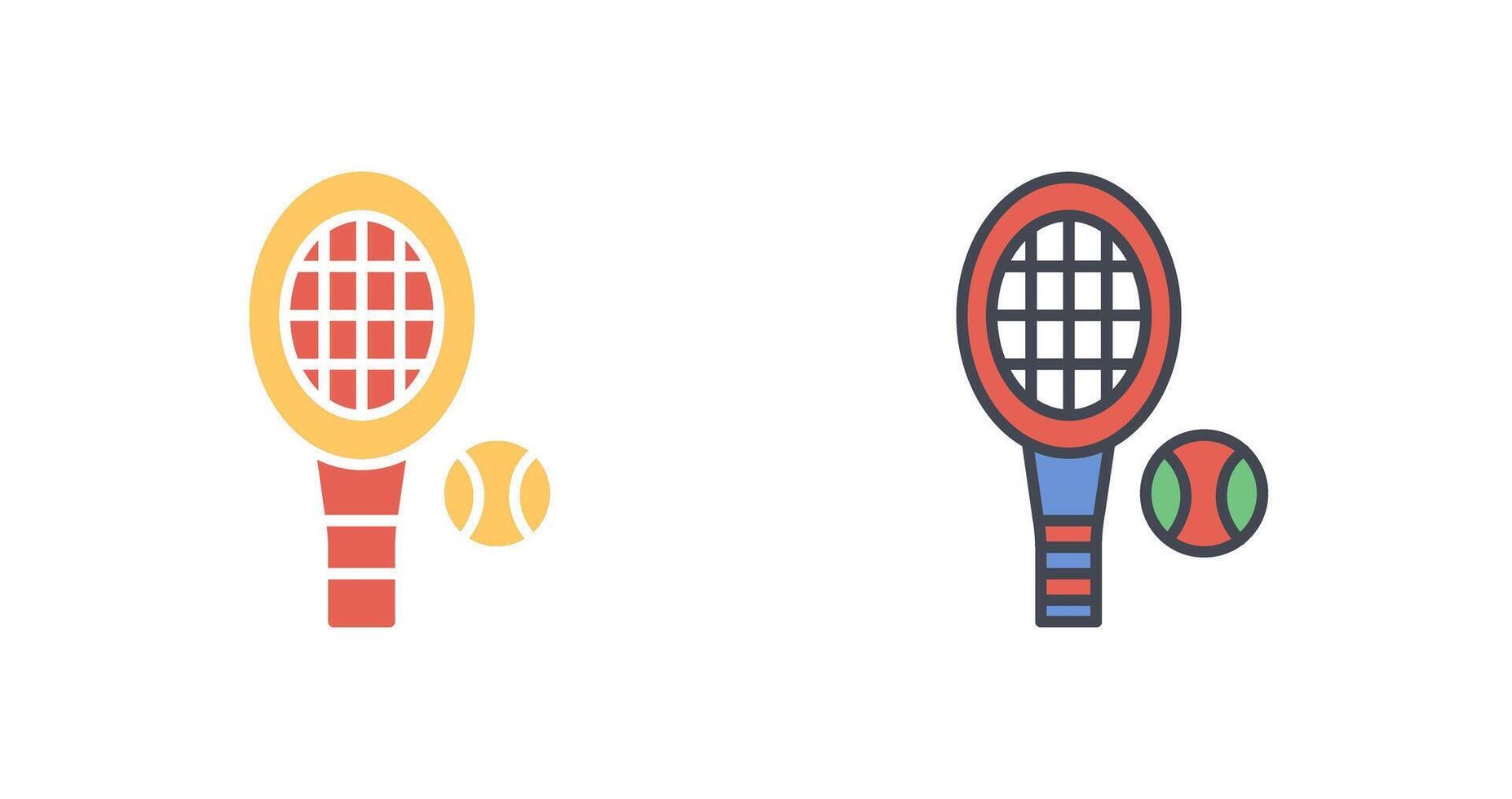 racket icoon ontwerp vector