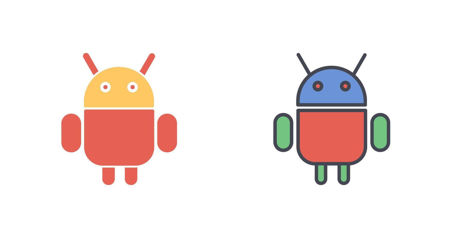 android logo icoon ontwerp vector