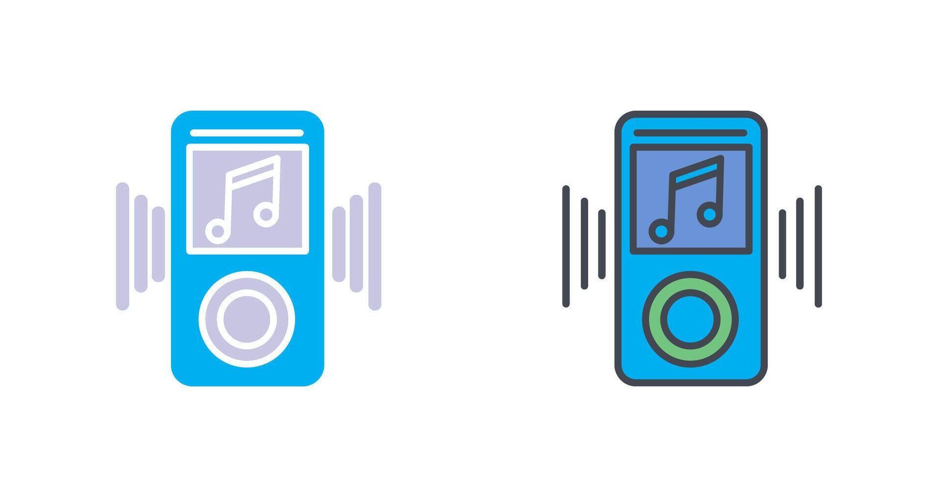 mp3 icoon ontwerp vector