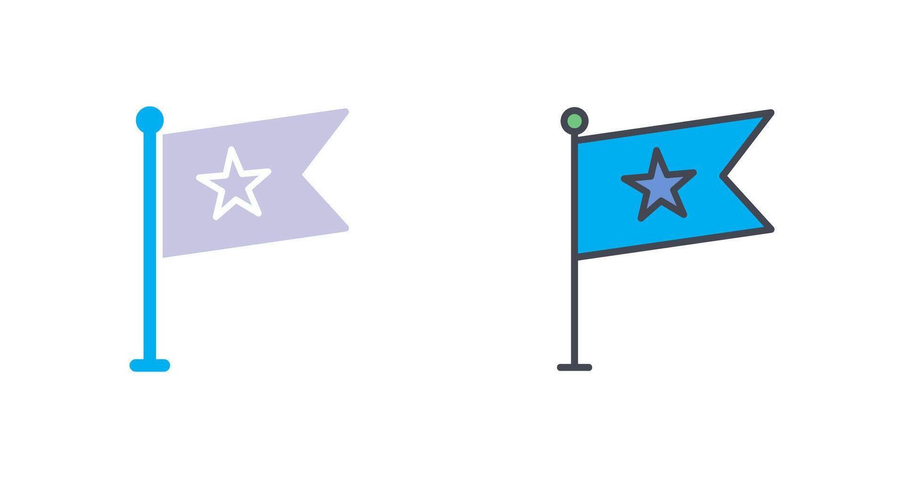 vlaggen icoon ontwerp vector