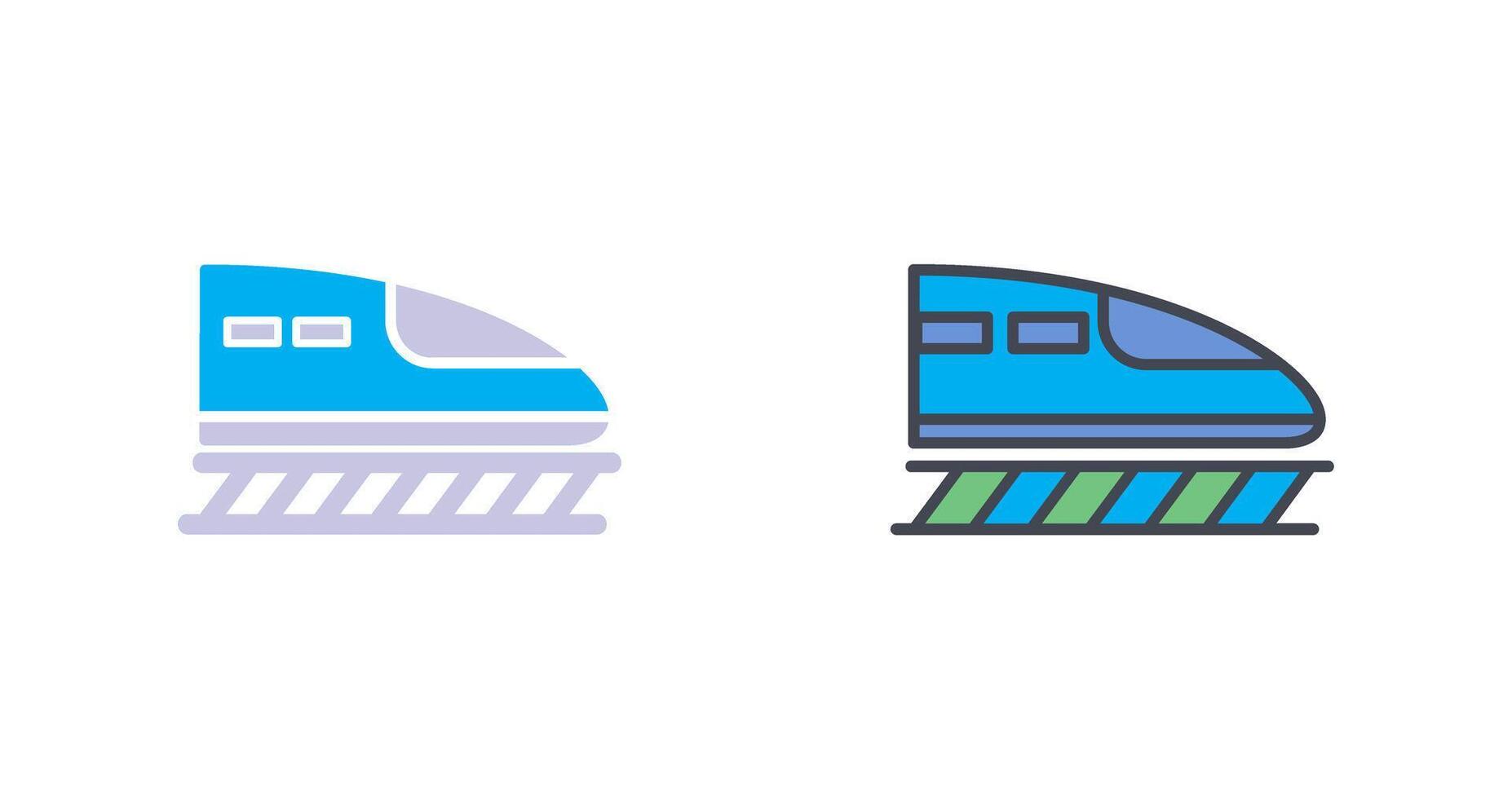 trein icoon ontwerp vector