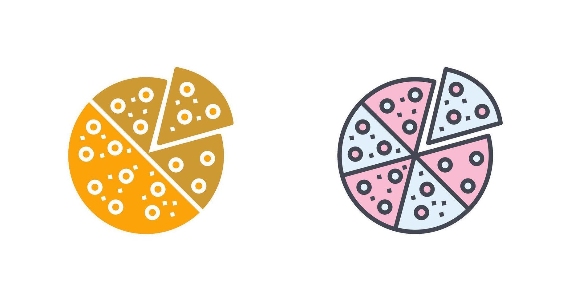 pizza plak icoon ontwerp vector