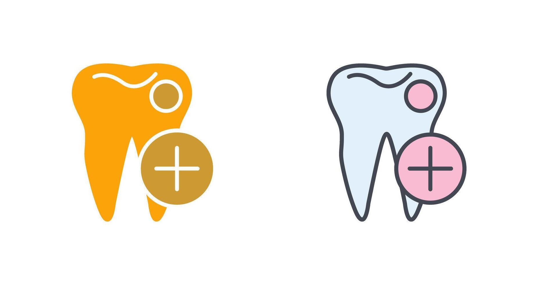 tandarts icoon ontwerp vector