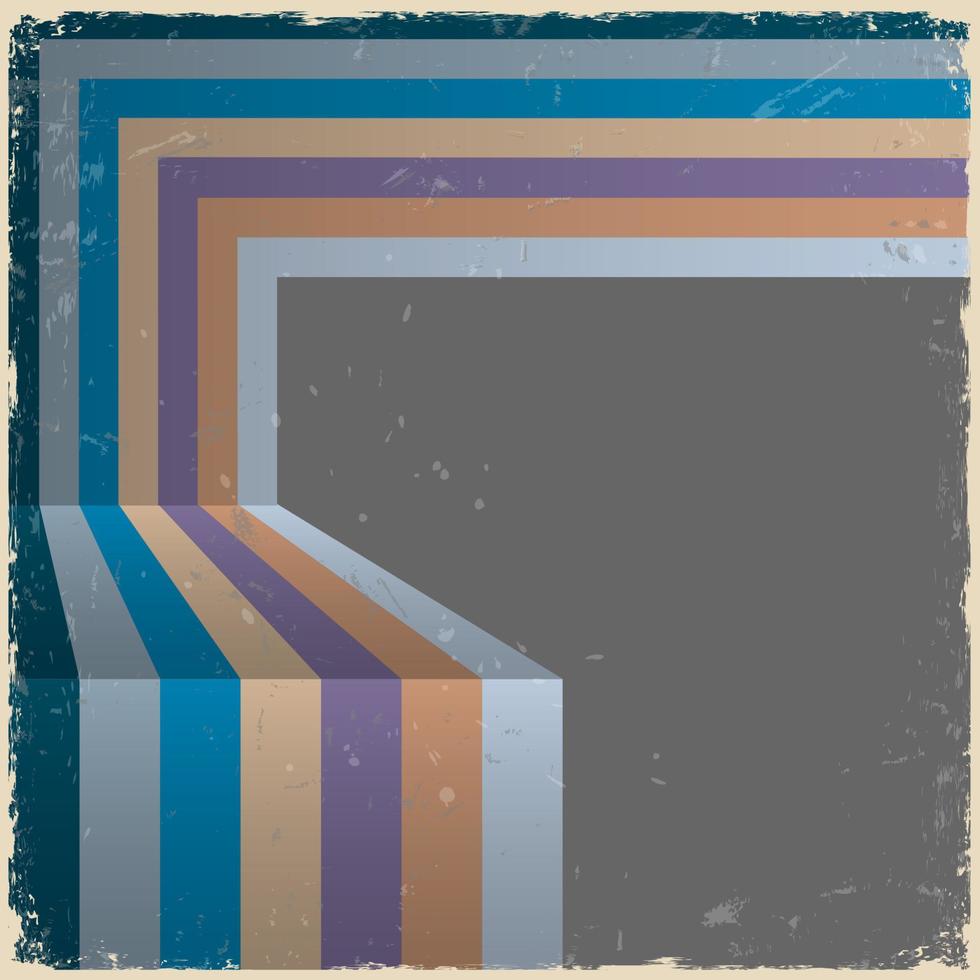 retro abstracte achtergrond vector