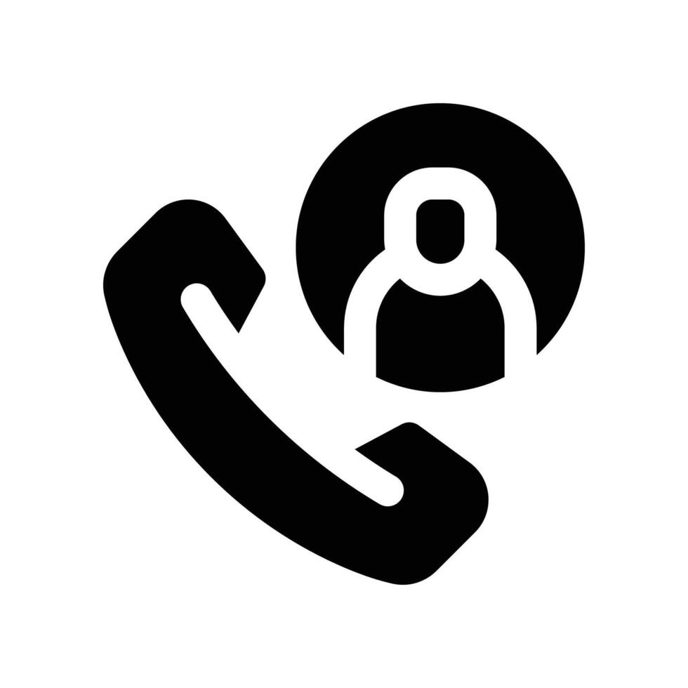 contact icoon. glyph icoon voor uw website, mobiel, presentatie, en logo ontwerp. vector