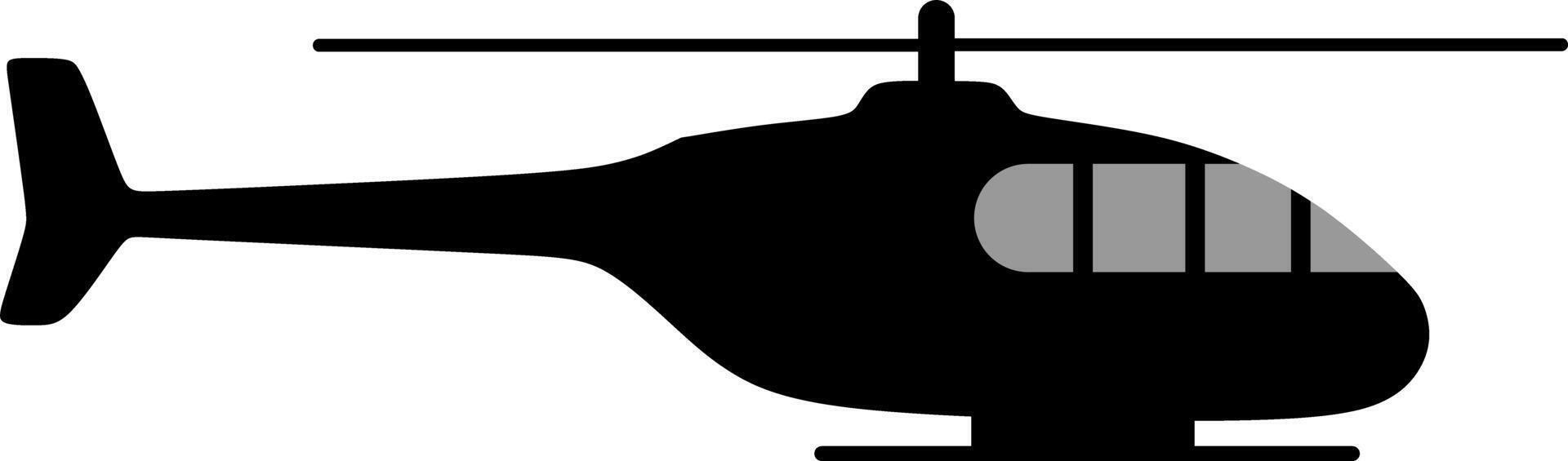 stijgend naar nieuw hoogten met onze gedetailleerd helikopter illustratie vector