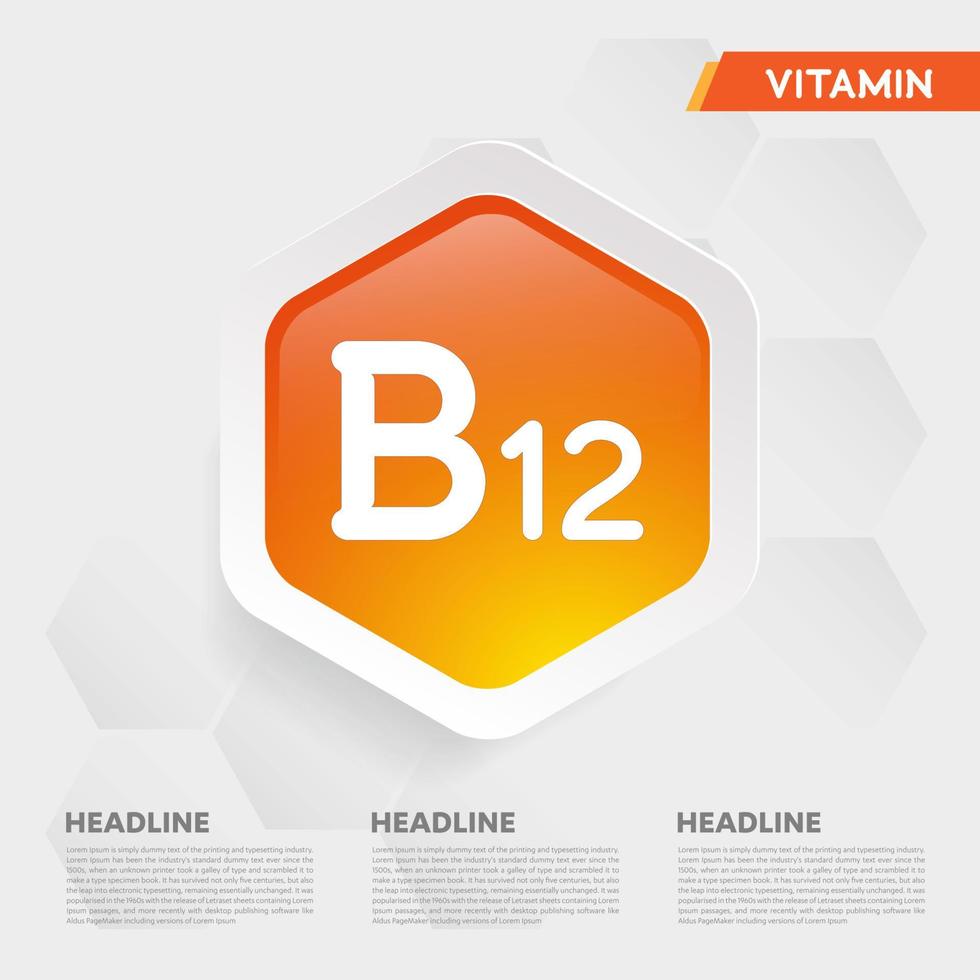 vitamine b12 icon drop collectie set, cholecalciferol. gouden druppel vitamine complex druppel. medisch voor heide vectorillustratie vector
