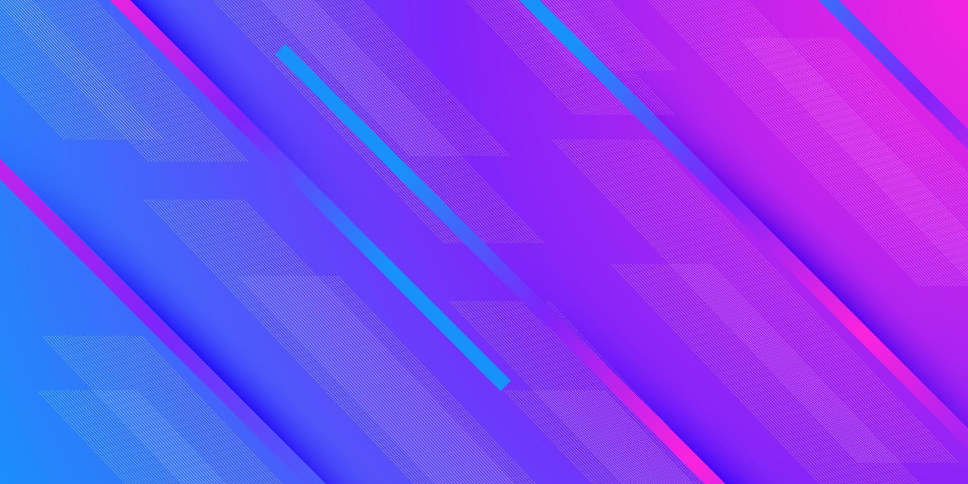 abstract blauw en Purper achtergrond met lijnen helling patroon achtergrond. gemakkelijk patroon voor Scherm Product advertentie website sjabloon behang poster. eps10 vector