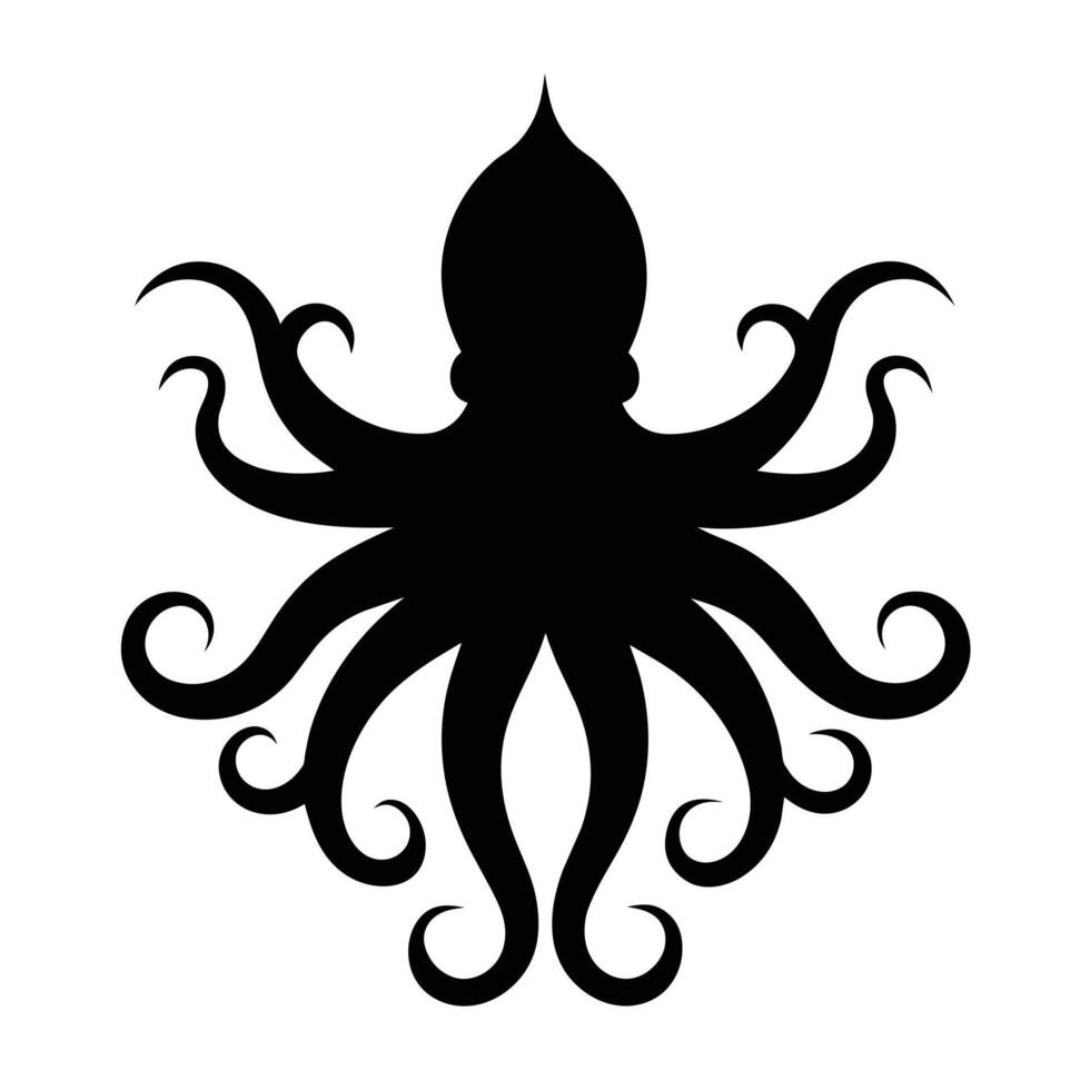 Octopus tatoeëren het dossier illustratie vector