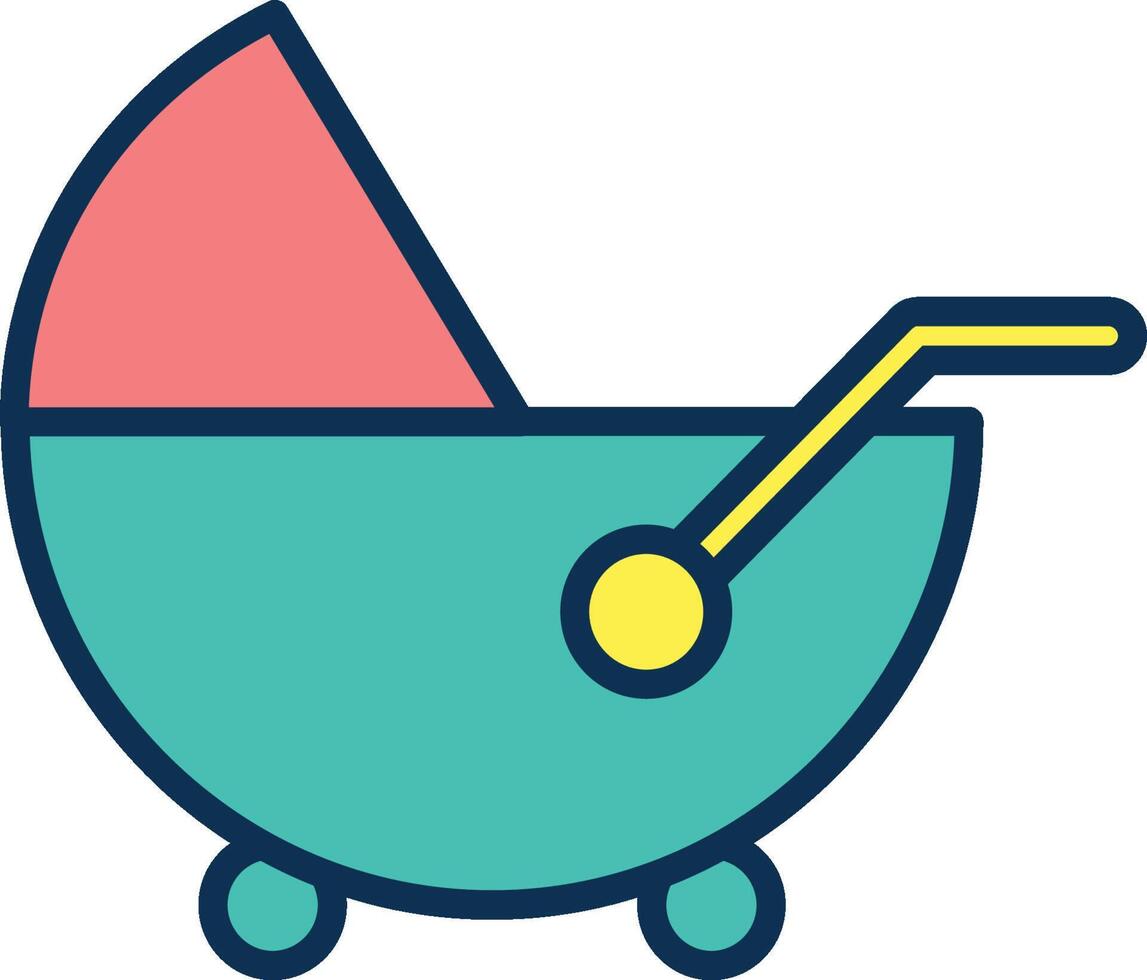 baby vervoer icoon illustratie vector