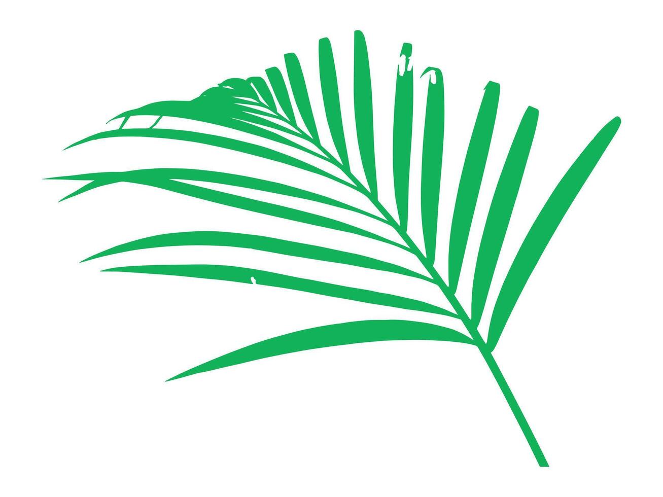tropisch groen bladeren achtergrond illustratie vector