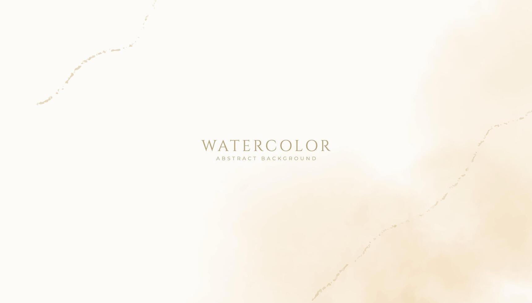 abstract horizontaal waterverf achtergrond. neutrale licht gekleurde leeg ruimte achtergrond illustratie vector