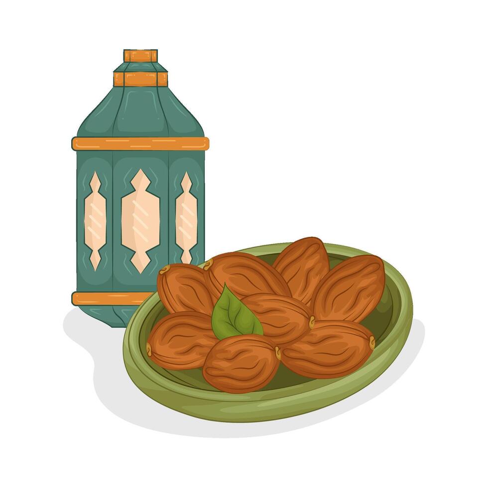 illustratie van kurma vector