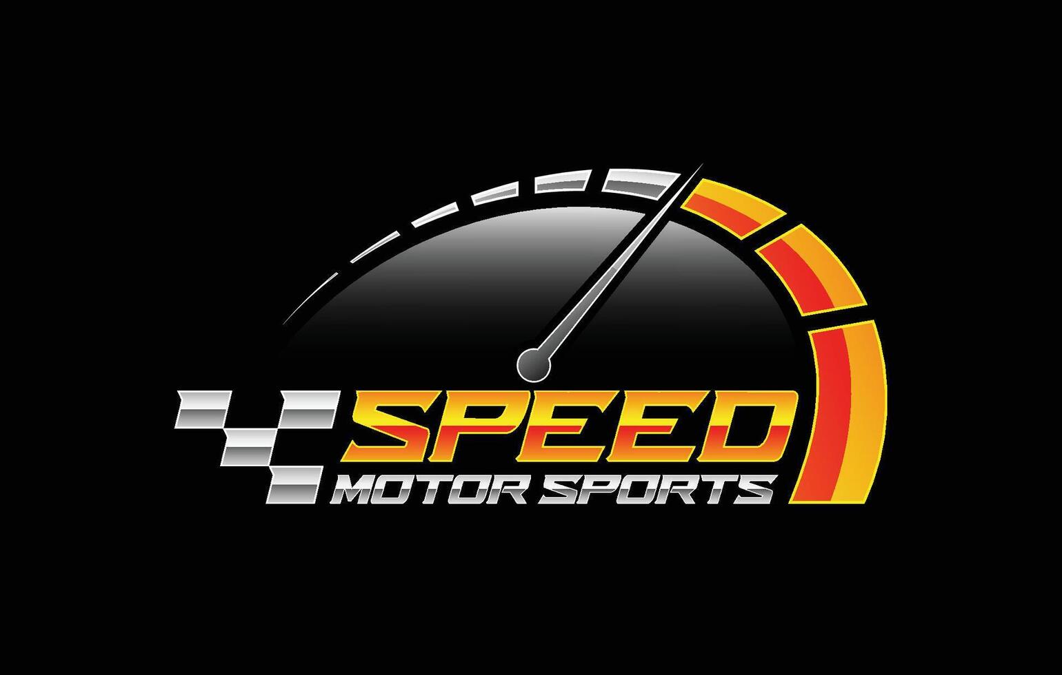 snelheidsmeter logo, autosport logo, racing logo, sport- logo, snelheid logo, snel logo, automotive logo, auto- logo vector