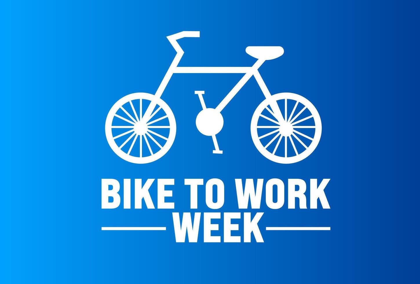 mei is fiets naar werk week achtergrond sjabloon. vakantie concept. gebruik naar achtergrond, banier, aanplakbiljet, kaart, en poster ontwerp sjabloon met tekst opschrift en standaard- kleur. vector