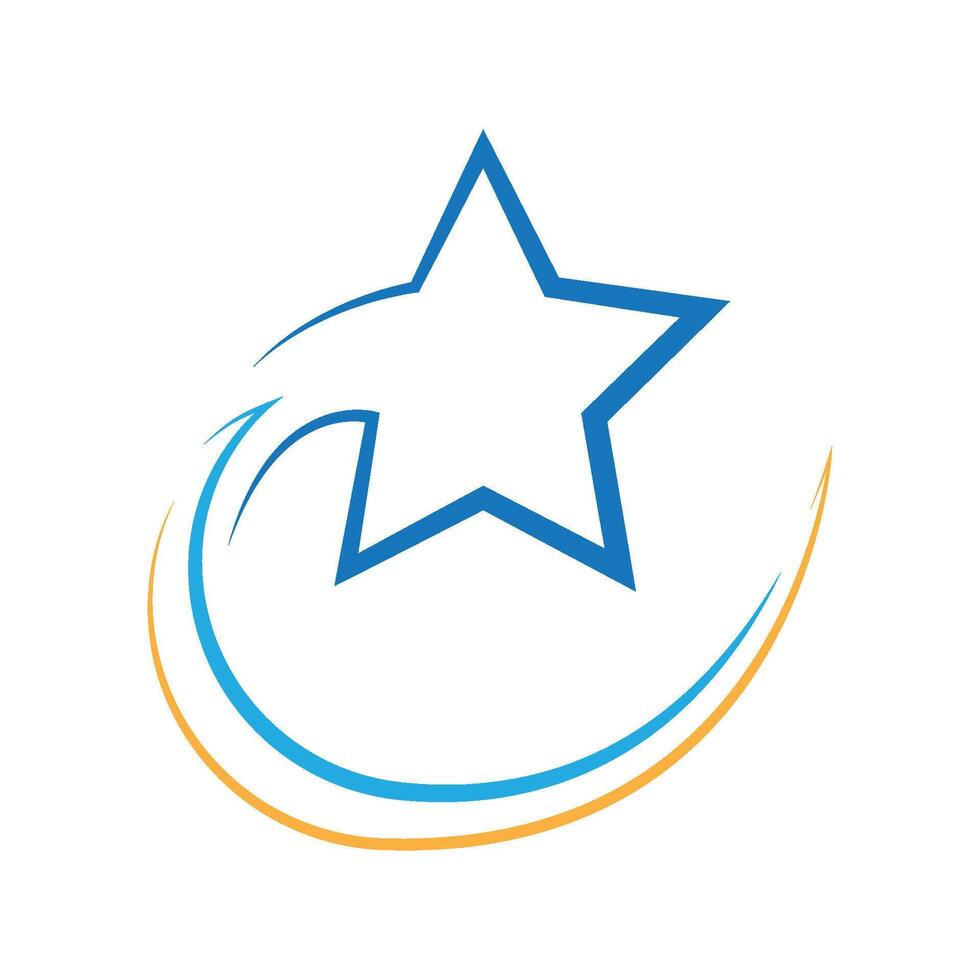 ster logo sjabloon icoon illustratie ontwerp vector