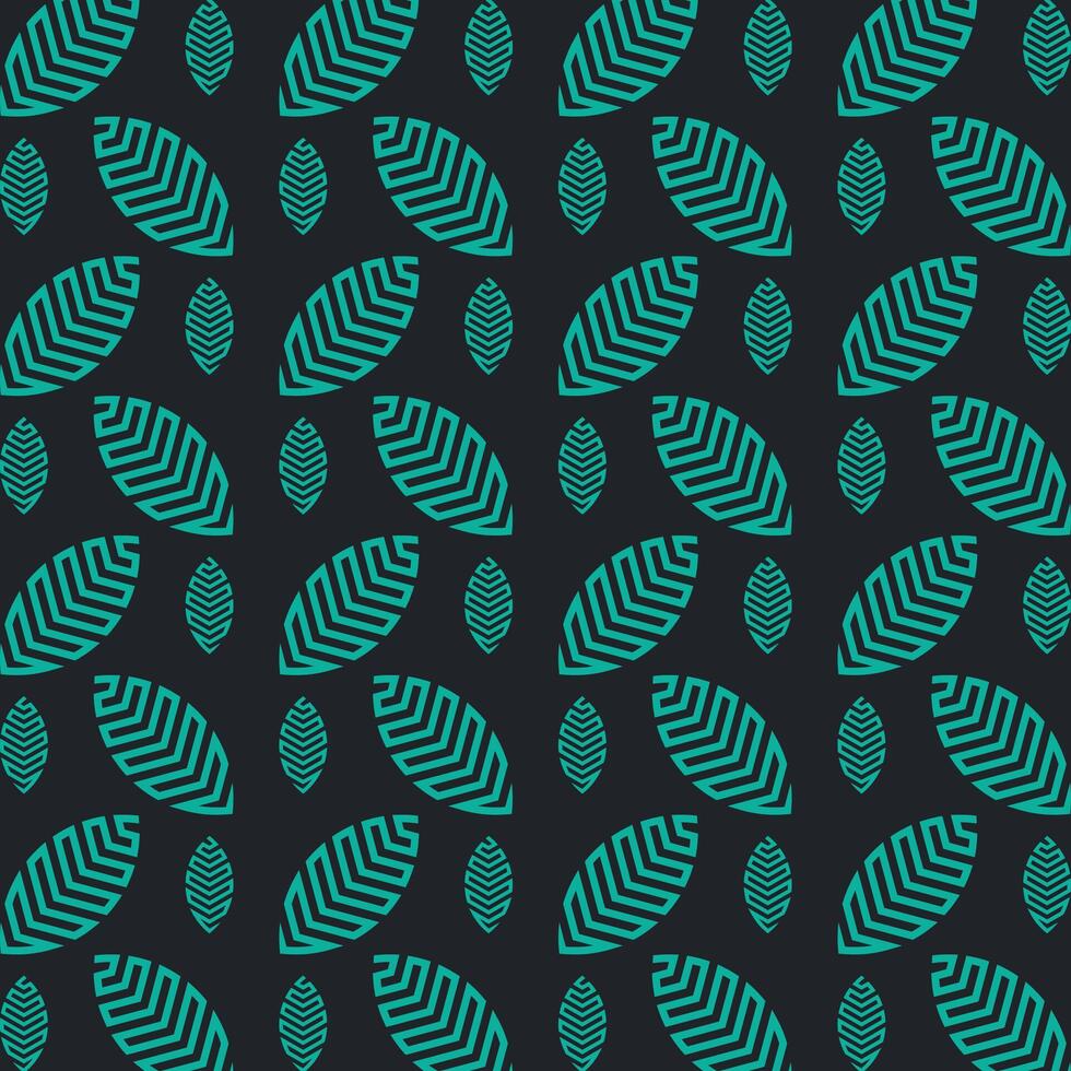 natuur blad beroemd modieus veelkleurig herhalen patroon illustratie ontwerp vector