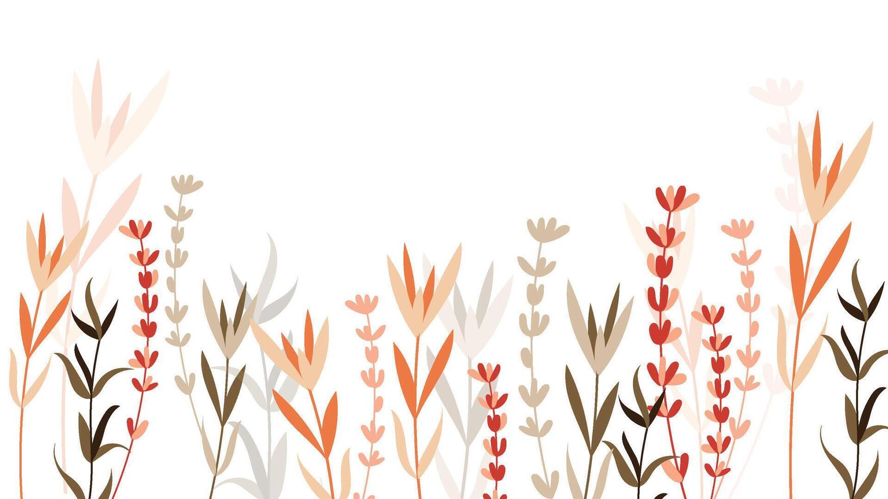 abstract bloem achtergrond ontwerp bloemen grens kader vector