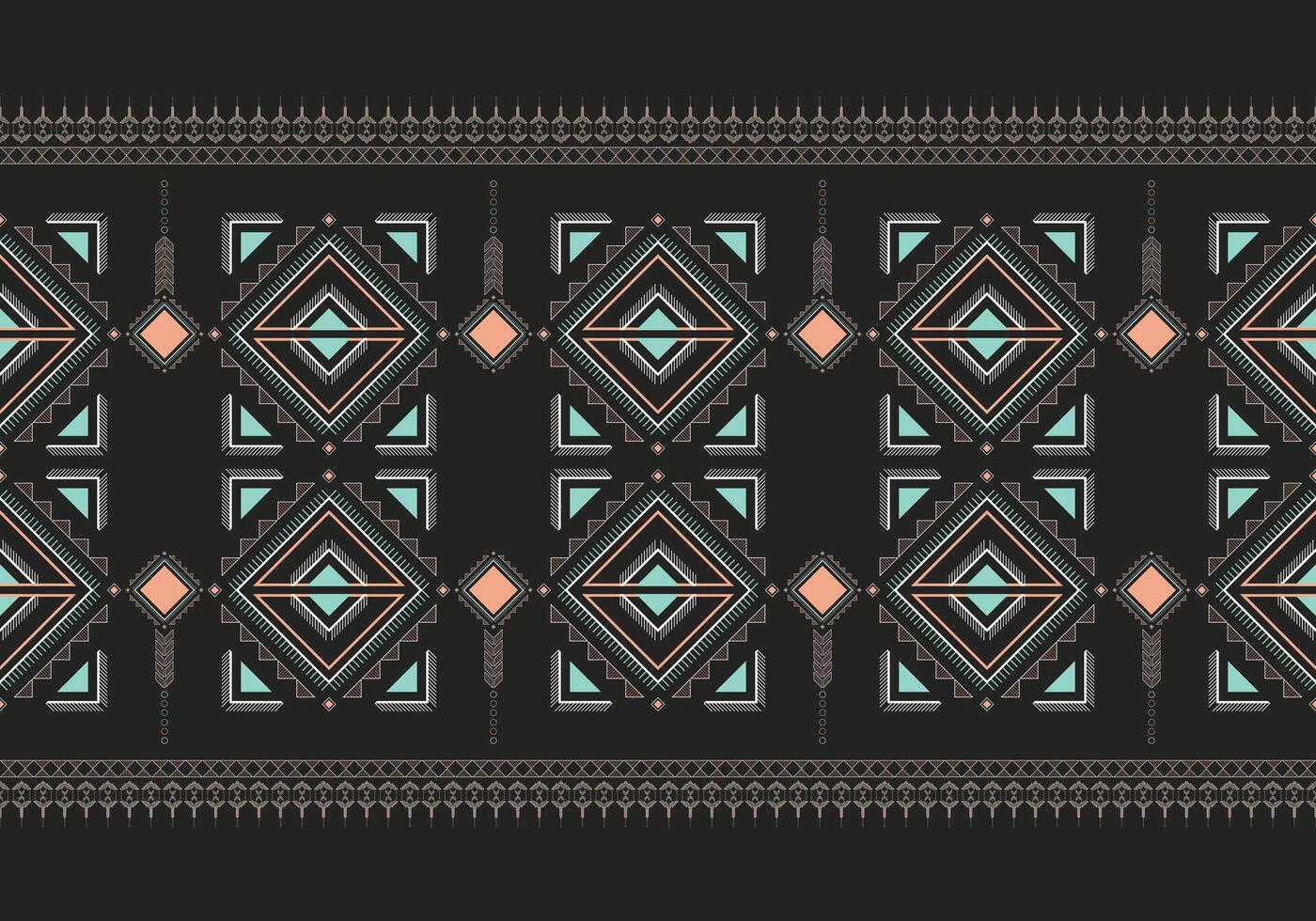 etnisch patroon structuur ontwerp achtergrond afdrukken abstract naadloos textiel. vector