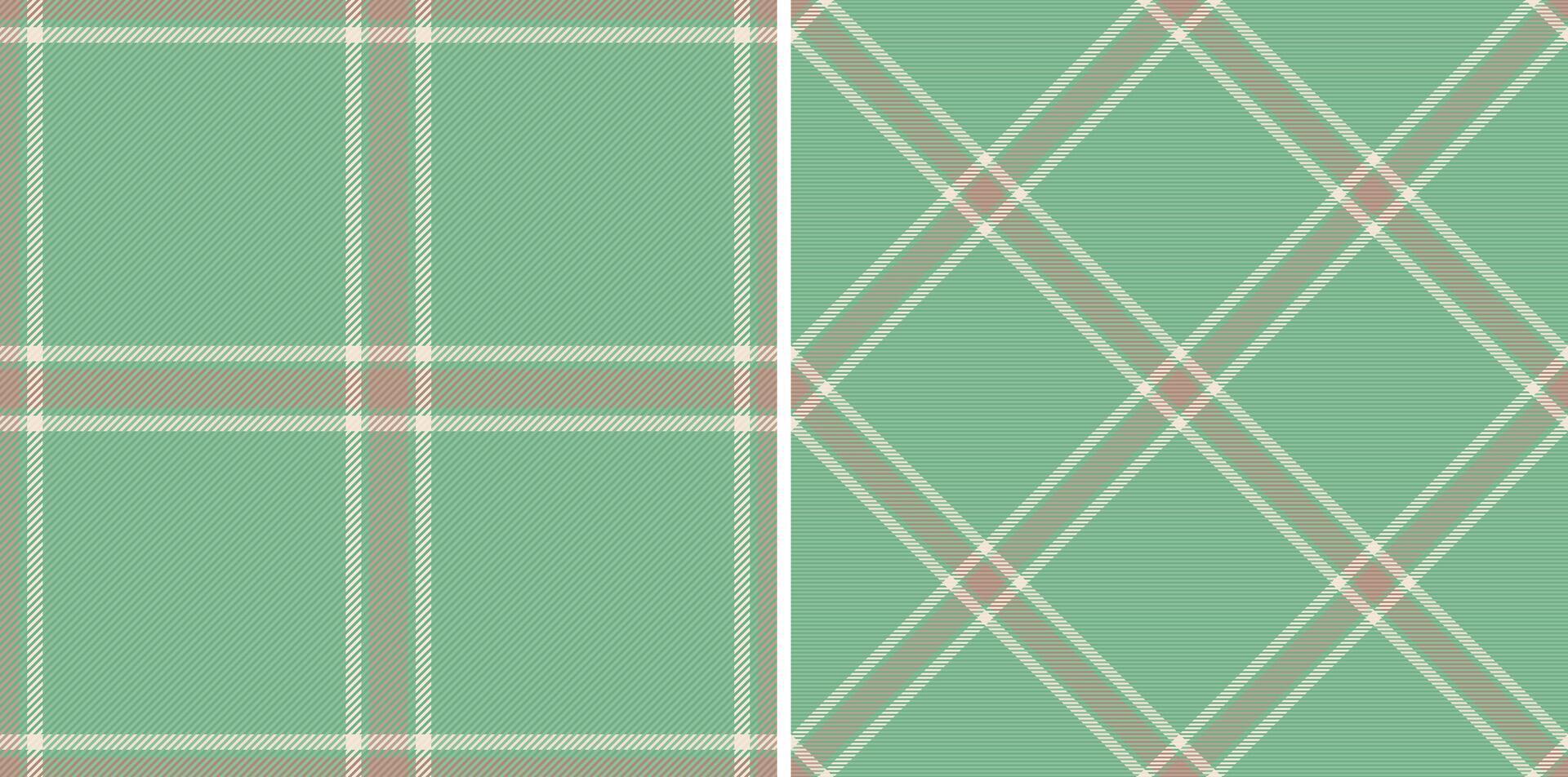 kleding stof textiel van patroon naadloos Schotse ruit met een controleren plaid achtergrond textuur. reeks in natuur kleuren voor school- uniform trends. vector