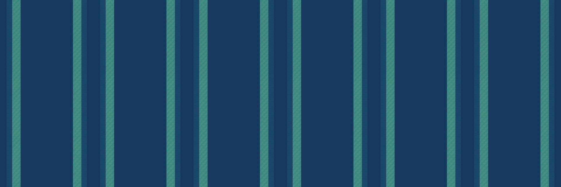 rijk achtergrond lijnen, vervaardiging patroon naadloos textiel. handel streep kleding stof structuur verticaal in blauw en munt kleuren. vector