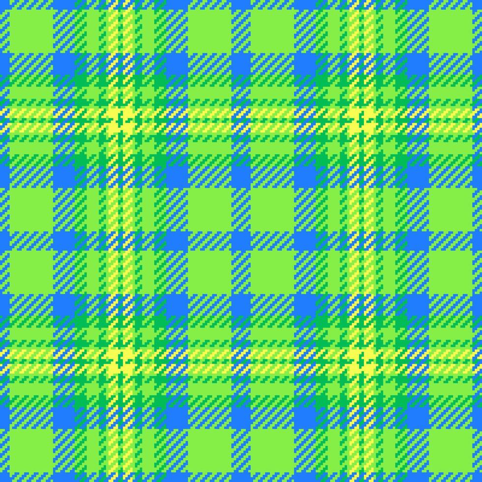 naadloos patroon controleren van plaid achtergrond met een textiel structuur kleding stof tartan. vector