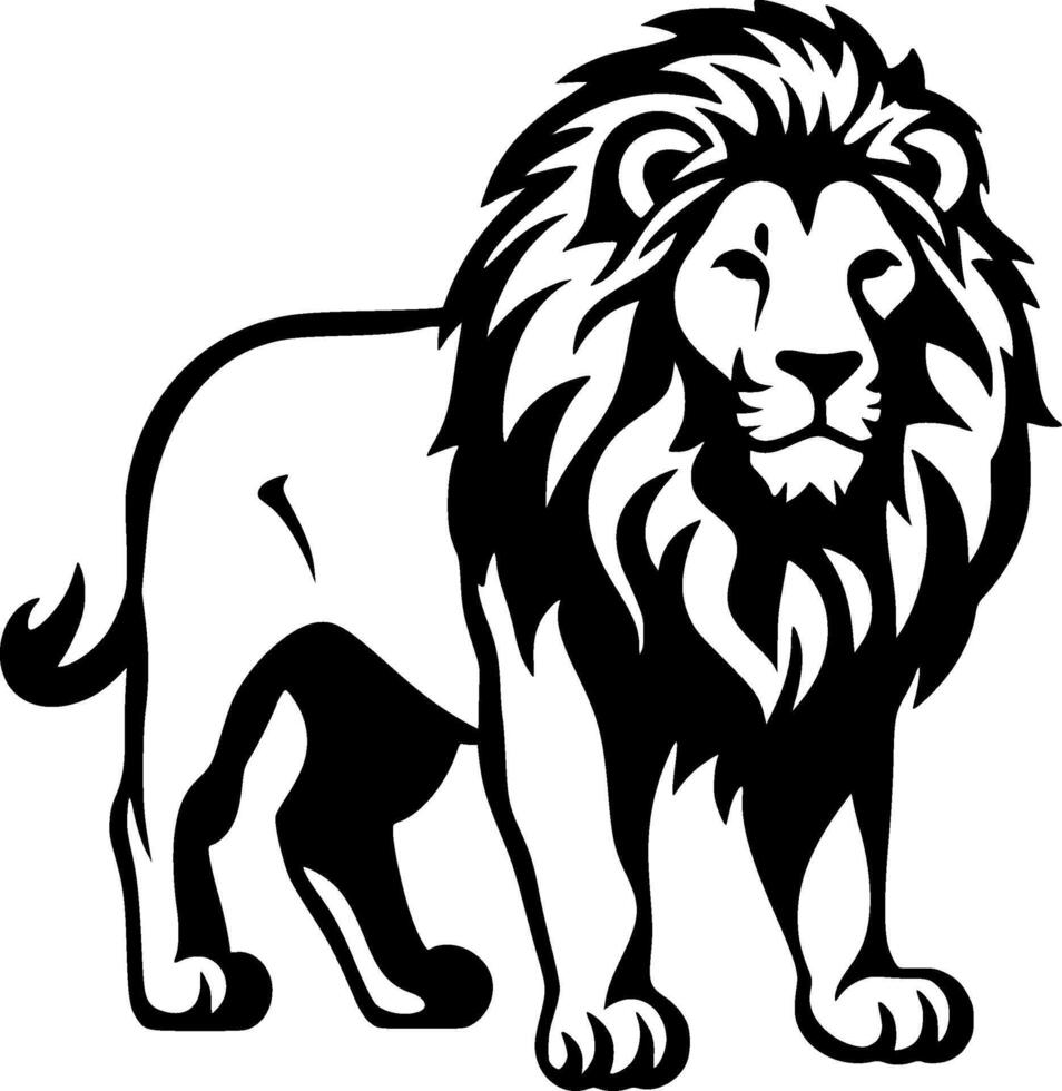 leeuw - hoog kwaliteit logo - illustratie ideaal voor t-shirt grafisch vector