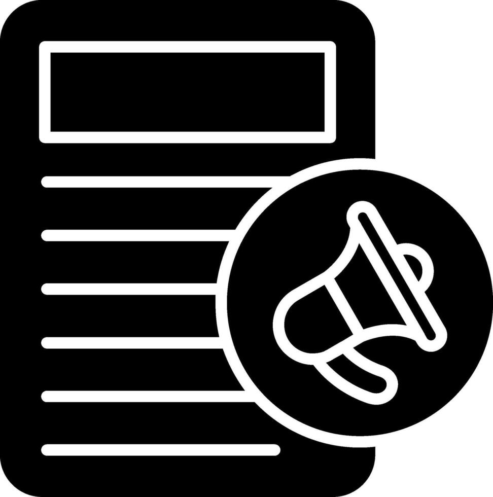 document glyph-pictogram vector