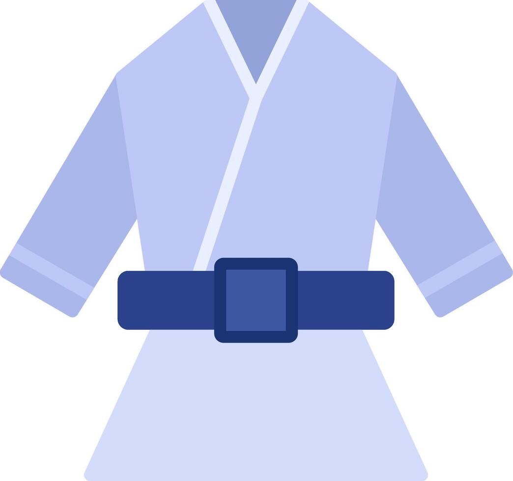 kimono vlak icoon vector