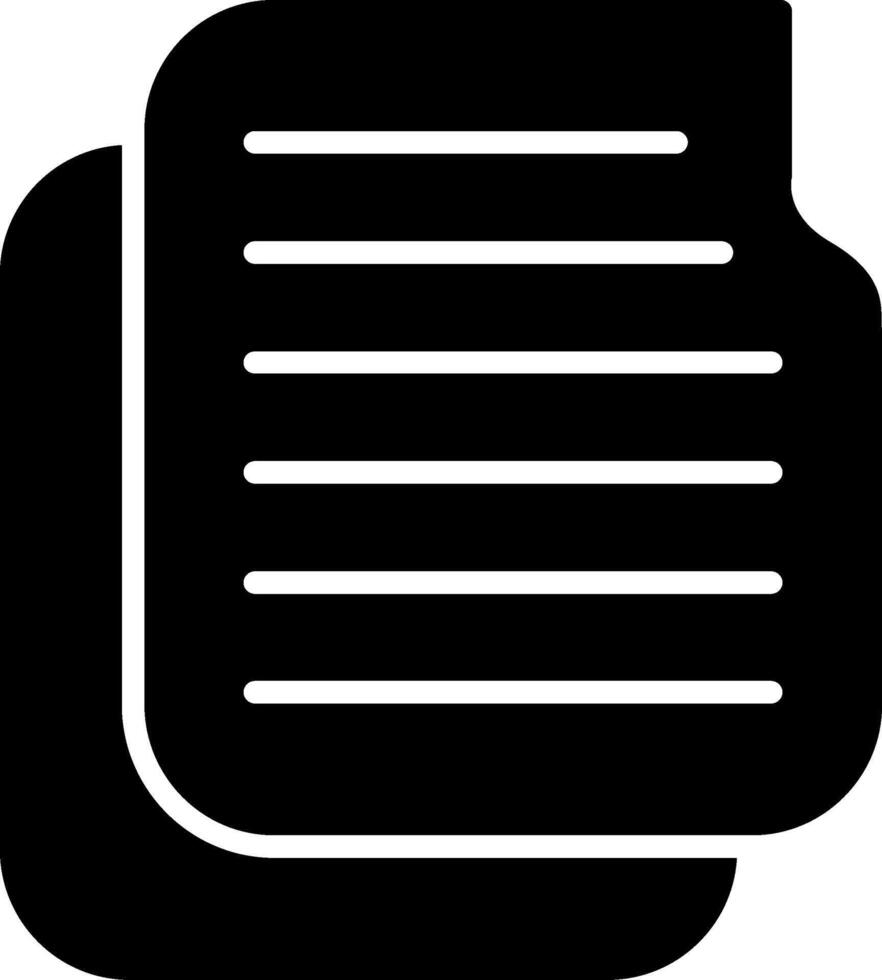 glyph-pictogram bestanden vector