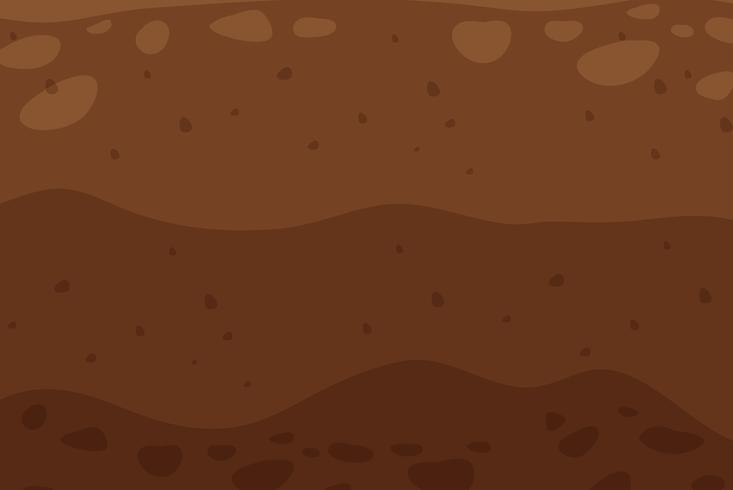 Bruine bodem textuur achtergrond vector