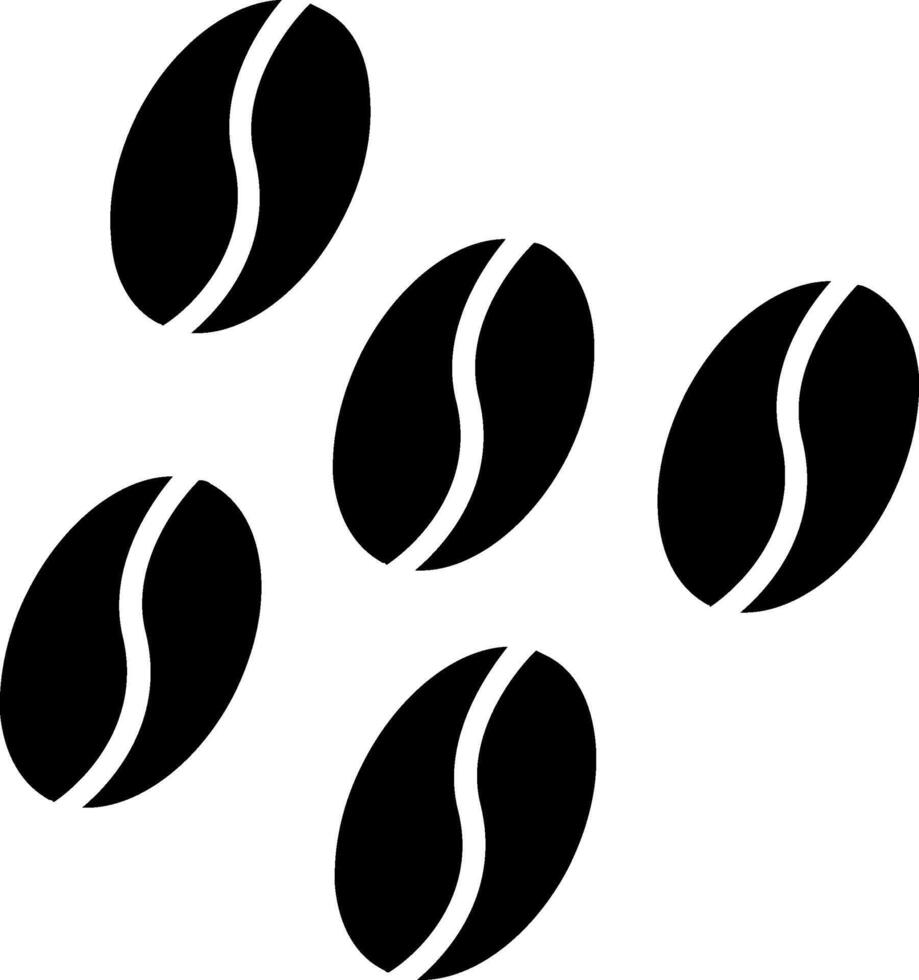 koffie glyph-pictogram vector