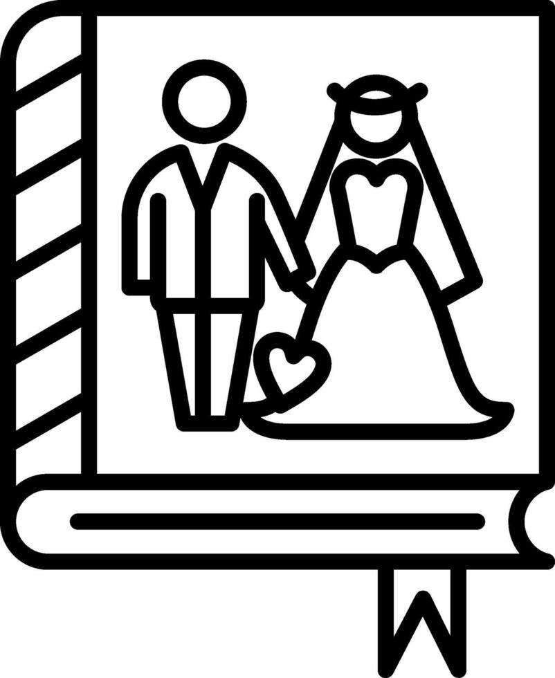 pictogram albumlijn vector