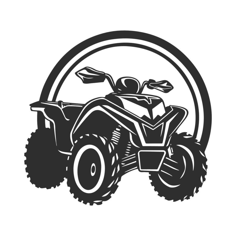 atv logo afbeelding, quad ontwerp en illustratie vector