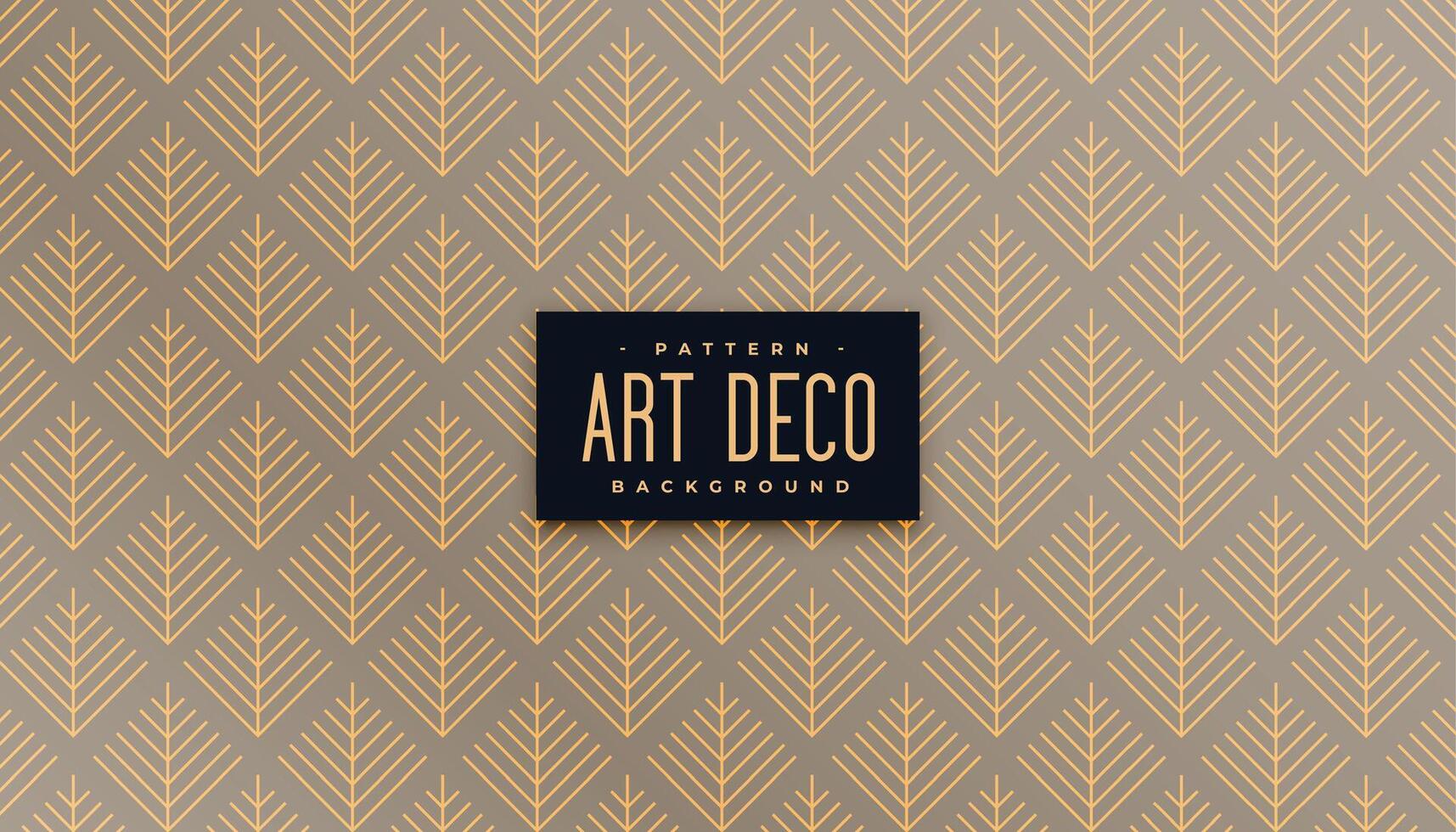 wijnoogst kunst deco gouden lijnen backdrop voor omhulsel papier vector