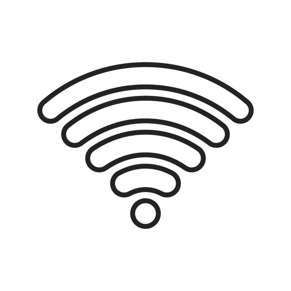 signaal icoon. Wifi illustratie teken. antenne en satelliet signaal symbolen. draadloze technologie. vector