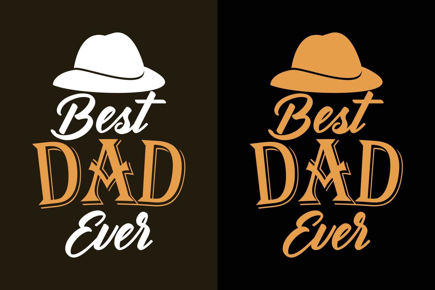 beste vader ooit typografie vaderdag belettering citaten, vader citaten voor t-shirt ontwerp slogan vector