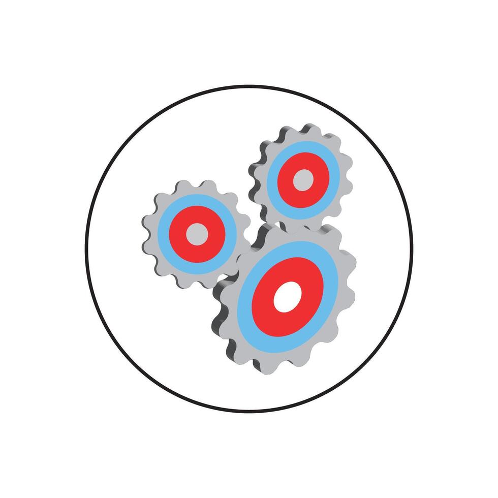 uitrusting wiel icoon set. gemakkelijk uitrusting wiel verzameling. tandrad. uitrusting pictogrammen. uitrusting set. zwart uitrusting wiel pictogrammen vector