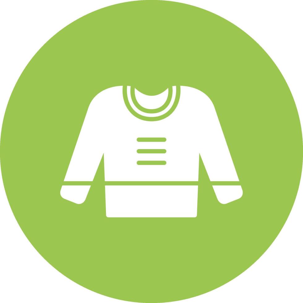 jumper glyph multi cirkel icoon vector